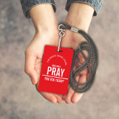 Rote Gebetskirche ehrenamtlich am Abzeichen Ausweis