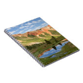 Rote Gebirgsreflexion Notizblock (Rechte Seite)