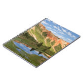 Rote Gebirgsreflexion Notizblock (Linke Seite)