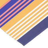 ROTE GELBE BLUE STRIPEN KURZER TISCHLÄUFER (Ecke)