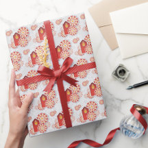 Rote Gelbe Blume Arabian Nacht Quinceñera