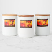 Rote Gelbe Tomaten Küche Gemüse Lebensmitteletikett (Flaschen)