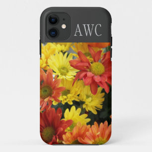 rote, gelbe und orangefarbene Margeriten, Monogram Case-Mate iPhone Hülle