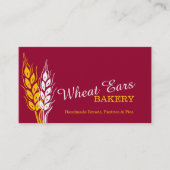 Rote gelbe Visitenkarten der Visitenkarte (Vorderseite)