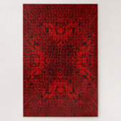 Rote Gerbera Puzzle (Vertikal)