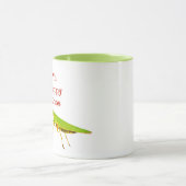 Rote gerochene betender Mantis-sonderbare Tasse (Zentrum)