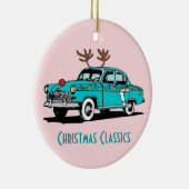 Rote gerochene Ren-klassische Keramikornament (Rechts)