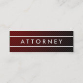 Rote Geschäftskarten der beruflichen Mini Visitenkarte (Rückseite)