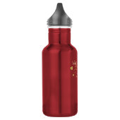 Rote Geschenke zum Valentinstag Edelstahlflasche (Links)