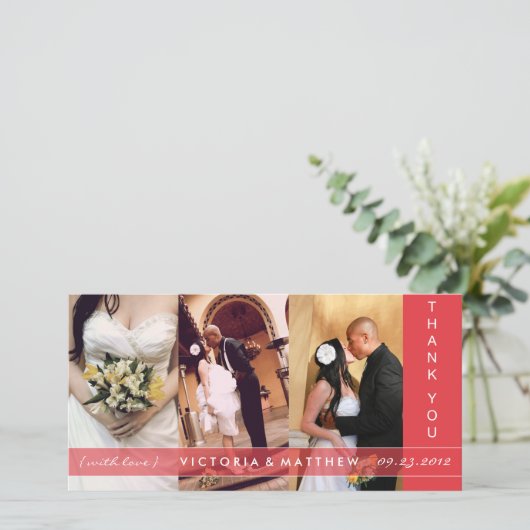 ROTE GEWERKSCHAFT | DANKE, DASS DU KARTE (Stehend Vorderseite)