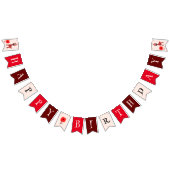 Rote Giraffe Wimpelkette (Alle)