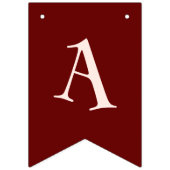 Rote Giraffe Wimpelkette (Dritte Fahne)