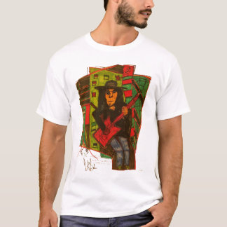 rote Gitarre T-Shirt