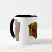 rote Gitarre Tasse (Vorderseite Links)