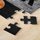 Rote Gitarrenklänge-Puzzle Puzzle (Seite)