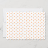 Rote, glatte Dackel Ostereier Hunt Einladung (Rückseite)