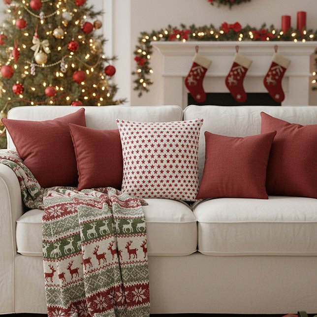 Rote Glitzer Kissen (Von Creator hochgeladen)