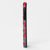 Rote Glockenblume iPhone 11 Hülle | One Owl Artist (Hinten/Links)