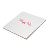 Rote glückliche Villen Urlaub einfache minimale Ka Fliese (Seite)