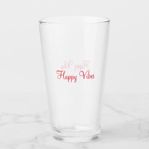 Rote glückliche Villen Urlaub einfache minimale Ka Glas
