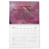Rote glühende Libelle, wird, 2012 inspiriert Kalender (Mär 2027)