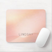 Röte Gold Glow Farbverlauf Mousepad (Mit Mouse)