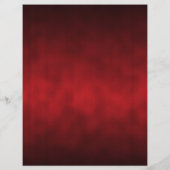 Rote Gothic Ombre-Hintergrundkunst Flyer (Hinten)