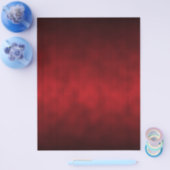 Rote Gothic Ombre-Hintergrundkunst Flyer (Einzeln)