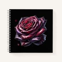 Rote Gothic-Rose