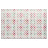 Rote, graue und weiße Polka-Punkte Stoff (Fat Quarter (45,7 x 55,9 cm))