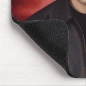 Rote Gravity-Mausunterlage Mousepad (Ecke)