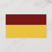 Rote GrenzVisitenkarte Visitenkarte (Rückseite)