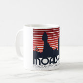 ROTE GROSSE TASSE MOABS (Vorderseite Links)