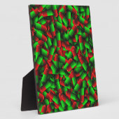 rote grüne Medikamente Fotoplatte (Seite)