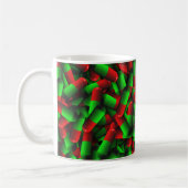 rote grüne Medikamente Kaffeetasse (Links)