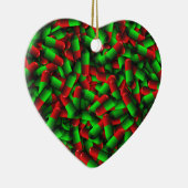 rote grüne Medikamente Keramik Ornament (Rechts)