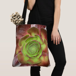 Rote grüne Pflanze Tasche