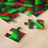 rote grüne Pillen Drogen Puzzle (Seite)