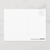 Rote/grüne Postkarte Künste-der Vintagen (Rückseite)