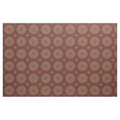 Rote, grüne und blaue Mandala-kleines Muster Stoff (Yard (91,4 cm))
