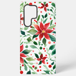 Rote/grüne Weihnachtsfeiertage - Handy-Fall Samsung Galaxy Hülle