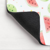 Rote Grüne Weiße Wassermelonen Mousepad (Ecke)