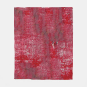 Rote Grunge Textur abstract,alt,art,background, Fleecedecke
