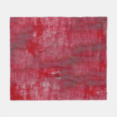 Rote Grunge Textur abstract,alt,art,background, Fleecedecke (Vorderseite (Horizontal))
