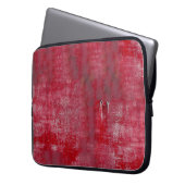 Rote Grunge Textur abstract,alt,art,background, Laptopschutzhülle (Vorderseite Links)