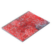 Rote Grunge Textur abstract,alt,art,background, Notizblock (Linke Seite)