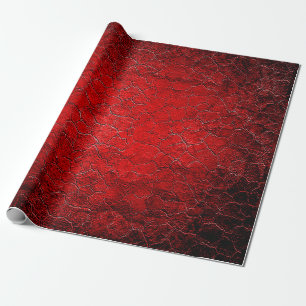 Rote Grunge Textur schwarzer Farbverlauf Geschenkpapier