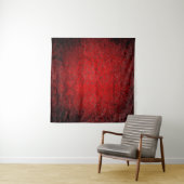 Rote Grunge Textur schwarzer Farbverlauf Wandteppich (Beispiel (Horizontal))