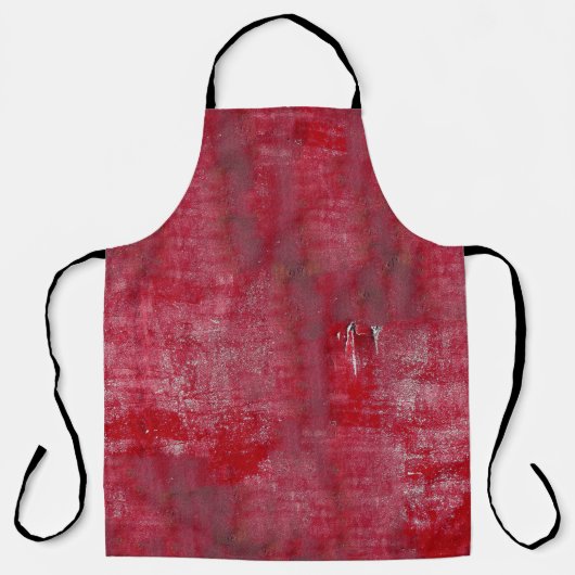 Rote Grunge-Texturabstract,alt,art,hintergrund, Schürze (Vorderseite)