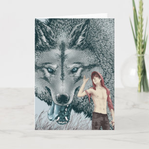 ROTE GRUSS-KARTE KARTE